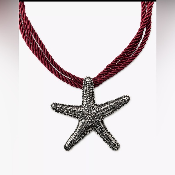 🔥🔥Zara starfish rope Necklace - Picture 4 of 4